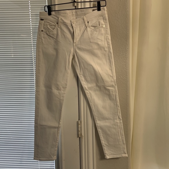 Citizens of Humanity, Aveden Ankle Jeans: White - Picture 9 of 11